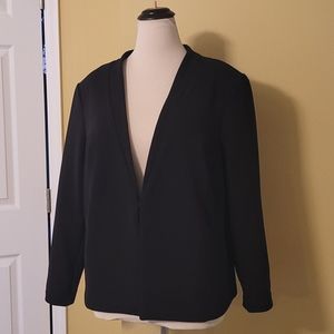Textured Black Blazer